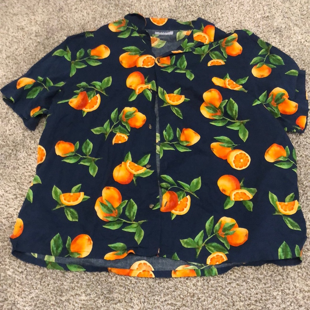 Old navy orange shirt